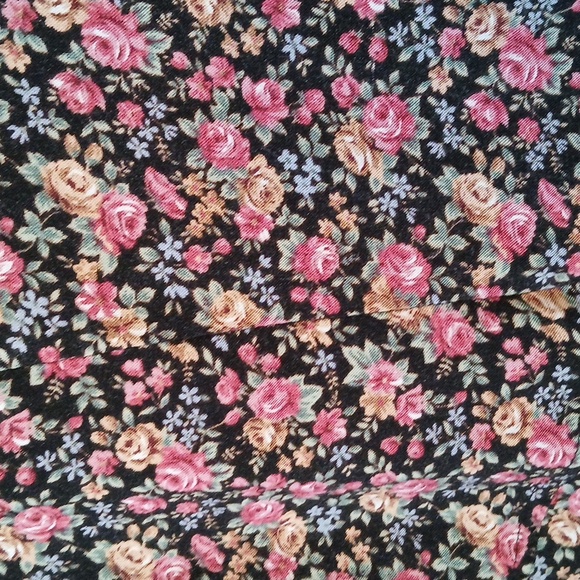 Vintage All That Jazz Floral Sundress Short Sleeves - Picture 3 of 4